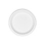 Assiette ronde en canne à sucre Ø 220 mm - 500 pcs|Assiettes jetables|pkgfood