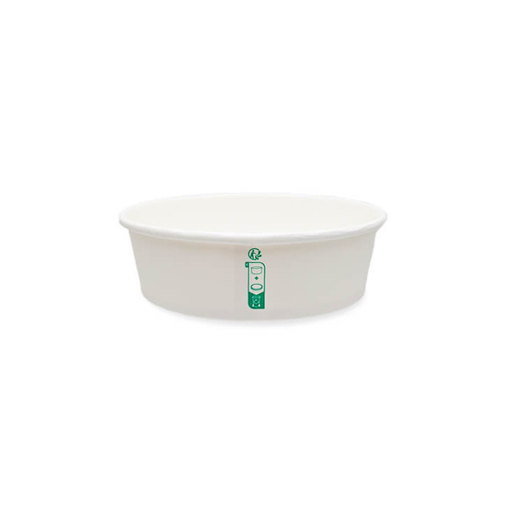 Bol saladier blanc en carton 500 ml – PKG FOOD