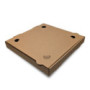 Boîte à pizza en carton kraft neutre 40x40 cm - 100 pcs|Boîtes à emporter|pkgfood
