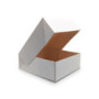 Boîte pâtissière blanche 14x14x5 cm - 50 pcs|Boîtes à emporter|pkgfood