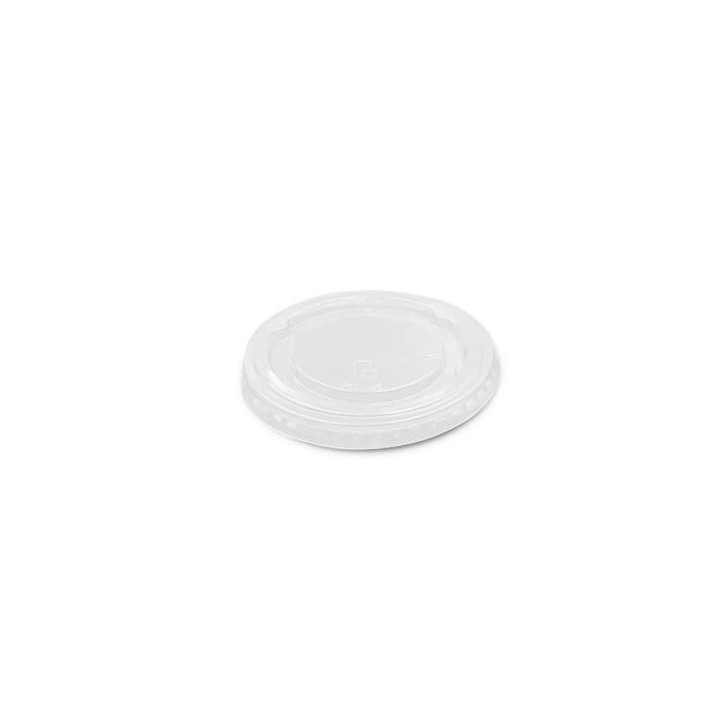 Couvercle RPET 95 mm plat fermé transparent PKG FOOD