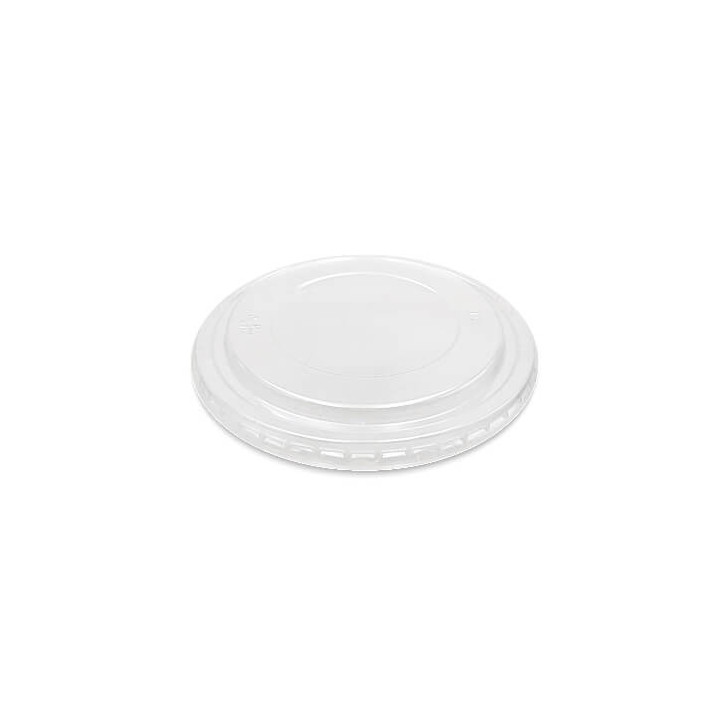 Couvercle RPET transparent plat Ø150 mm – PKG FOOD