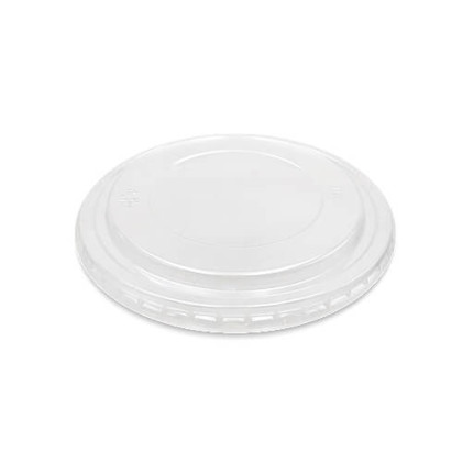 Couvercle RPET transparent plat Ø150 mm – PKG FOOD