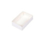 Caissette pâtissière en carton blanc 18x12x5 cm - 100 pcs|Caissettes|pkgfood