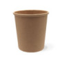 Pot à soupe carton kraft brun 16 oz 480 ml – PKG FOOD