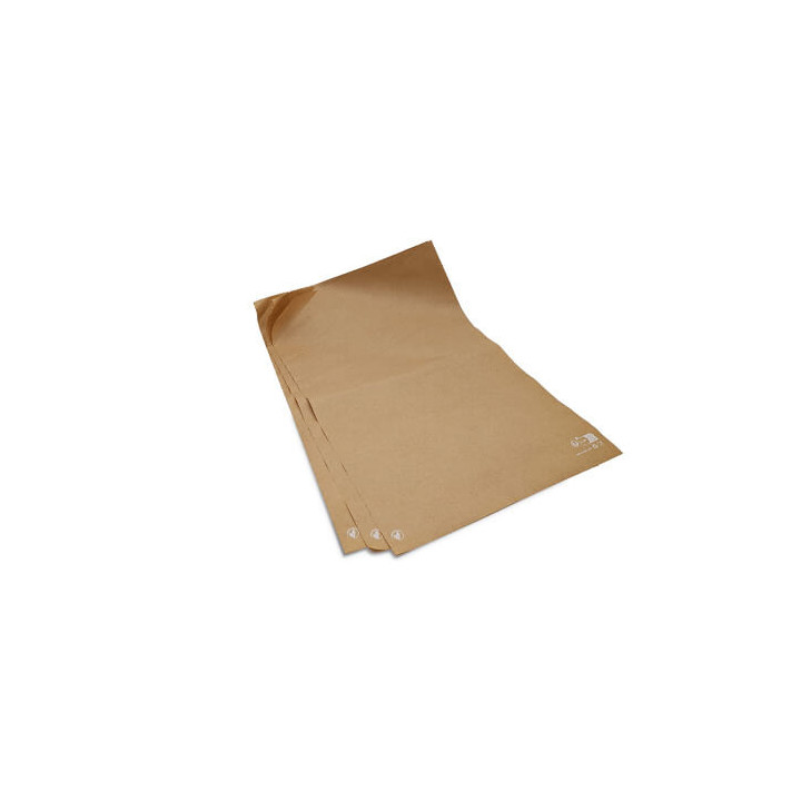 Papier alimentaire thermoscellable kraft brun 33x50 cm|Papiers alimentaires|pkgfood