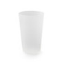 Gobelet réutilisable givré translucide 330 ml - 500 pcs|Gobelets|pkgfood