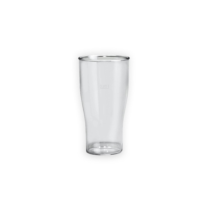 Gobelet réutilisable en SAN transparent 360 ml - 100 pcs|Gobelets|pkgfood