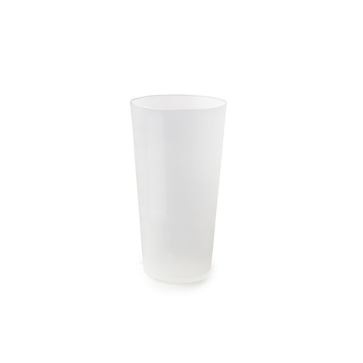 Gobelet réutilisable givré translucide 400 ml - 500 pcs|Gobelets|pkgfood