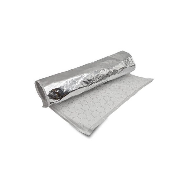 Papier double face pour wrap en aluminium 40x35 cm - 1 000 pcs|Papiers alimentaires|pkgfood