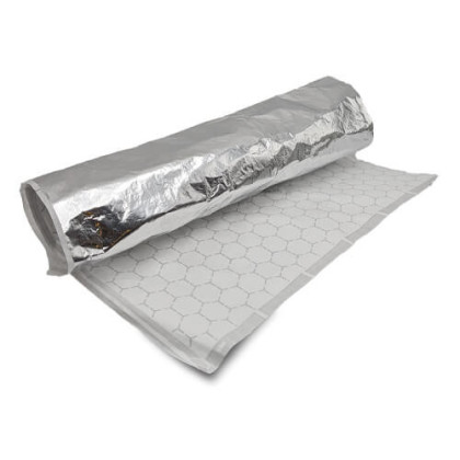 Papier double face pour wrap en aluminium 40x35 cm - 1 000 pcs