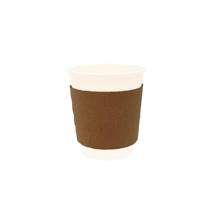 Bague manchon pour gobelet en carton 8 oz - 1 000 pcs|Gobelets|pkgfood
