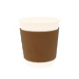 Bague manchon pour gobelet en carton 8 oz - 1 000 pcs|Gobelets|pkgfood