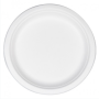 Assiette ronde en canne à sucre Ø 180 mm - 1000 pcs|Assiettes jetables|pkgfood
