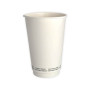 Gobelet en carton kraft blanc double parois 12 oz 350 ml - 500 pcs|Gobelets|pkgfood